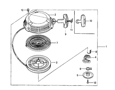 Fig-0 Diagram and Parts List for GXV120 Type SF Honda Engine