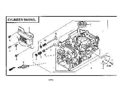 Part Location Diagram of RN11YC4 Honda Lawn & garden equipment engine spark plug