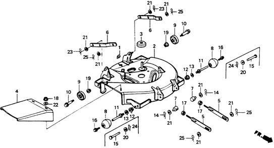 Part Location Diagram of 90403-751-701 Honda Washer, Special (12Mm) (Not Available)