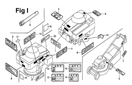 Fig-4 Diagram and Parts List for GXV160 Type N12 Honda Engine