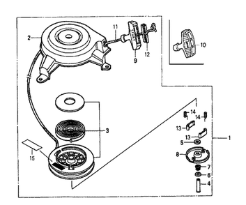 Fig-0 Diagram and Parts List for GXV160K1 Type N52 Honda Engine