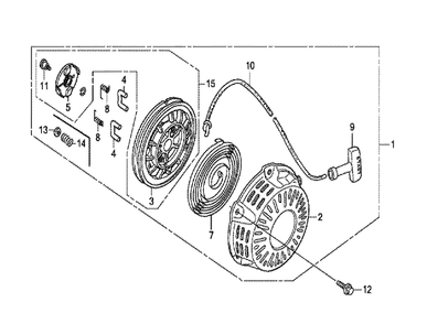 Fig-0 Diagram and Parts List for GX160H1 Type SX3 Honda Engine