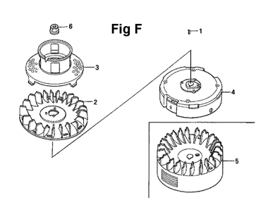 Fig-13 Diagram and Parts List for GXV160UH2 Type N1 Honda Engine