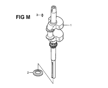 Fig-6 Diagram and Parts List for GXV530 Type QXU4A Honda Engine