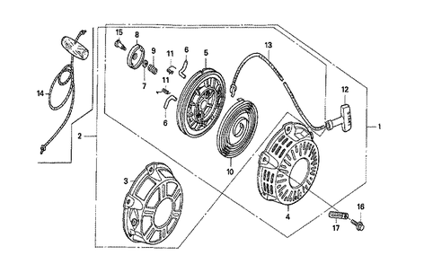 Fig-0 Diagram and Parts List for GX160K1 Type VTU1 Honda Engine