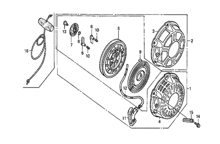 Fig-0 Diagram and Parts List for GX160K1 (WJP)(86-9099999) Honda Engine