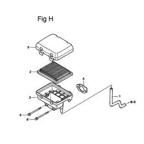 Fig-8 Diagram and Parts List for GC135 Type PXA Honda Engine
