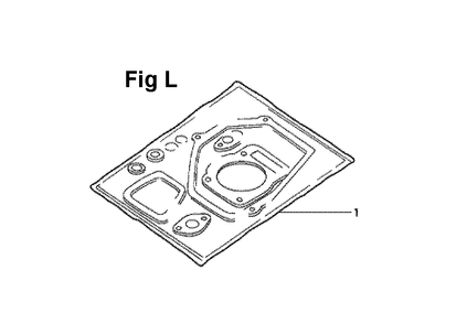 Fig-4 Diagram and Parts List for GXV140 Type MAC Honda Engine