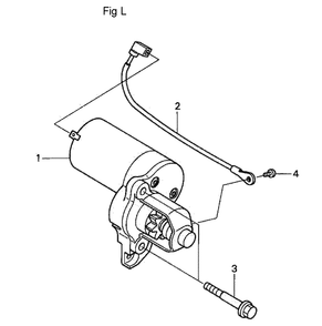 Fig-12 Diagram and Parts List for GC190A Type QEA Honda Engine