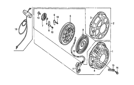 Fig-0 Diagram and Parts List for GX160K1 (WDA6)(86-9099999) Honda Engine