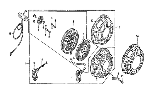 Fig-0 Diagram and Parts List for GX160K1 (NJ)(20-8669999) Honda Engine