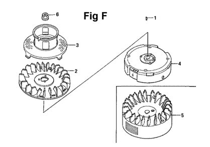 Fig-10 Diagram and Parts List for GXV160UH2 Type N1 Honda Engine