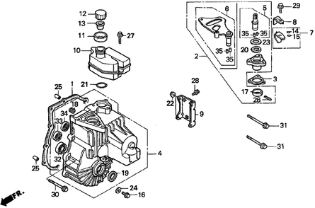 Part Location Diagram of 94102-20800 Honda Washer, Plain (20mm)