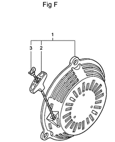 Fig-6 Diagram and Parts List for GC160LA Type QHA Honda Engine