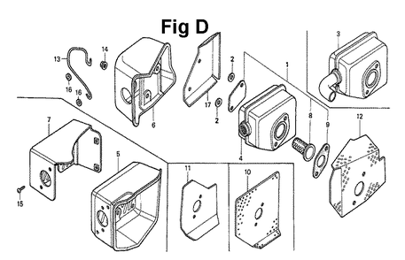 Fig-4 Diagram and Parts List for GXV160 Type A1 Honda Engine