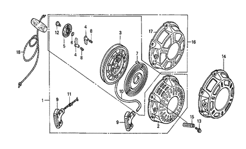 Fig-0 Diagram and Parts List for GX160K1 (WMB0)(20-8669999) Honda Engine