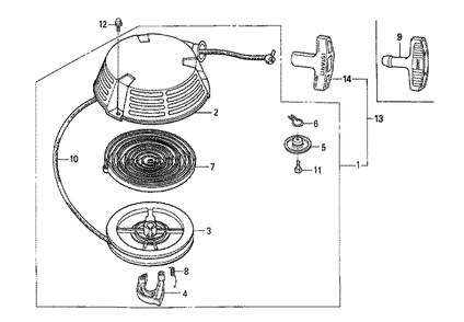 Fig-0 Diagram and Parts List for GXV160H2 Type N5 Honda Engine