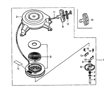 Fig-0 Diagram and Parts List for GXV160K1 Type N1E5 Honda Engine