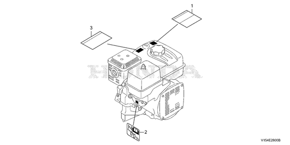 Part Location Diagram of 87528-Z1C-H00 Honda Mark, Choke