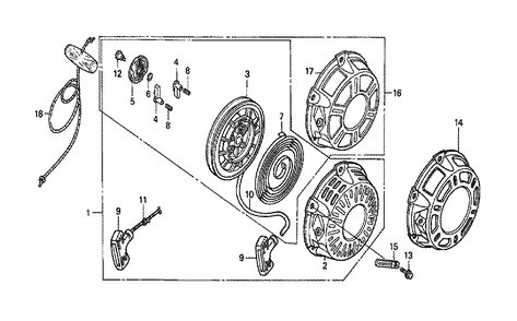 Fig-0 Diagram and Parts List for GX160K1 (S1CY)(61-8669999) Honda Engine