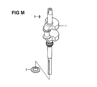 Fig-1 Diagram and Parts List for GXV530 Type DXA2 Honda Engine