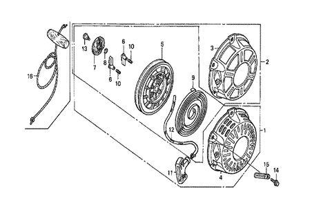 Fig-0 Diagram and Parts List for GX160K1 (QHP1)(86-9099999) Honda Engine