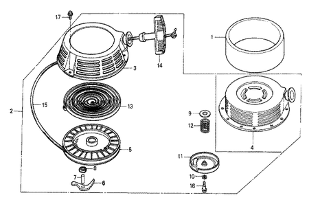 Fig-0 Diagram and Parts List for GXV270 Type DX Honda Engine