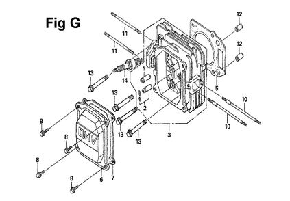 Fig-1 Diagram and Parts List for GXV160UH2 Type N1 Honda Engine