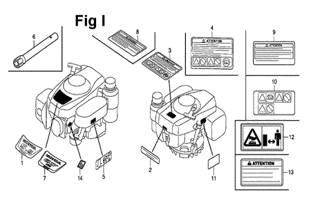 Fig-4 Diagram and Parts List for GXV160UH2 Type N55 Honda Engine