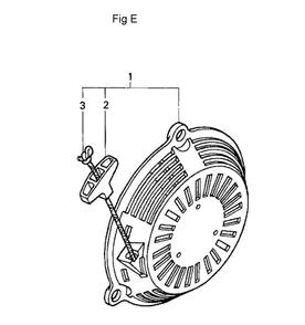 Fig-5 Diagram and Parts List for GC190A Type QHA Honda Engine