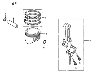 Part Location Diagram of 13010-Z2A-014 Honda Ring Set, Piston (Std) (Tpr)