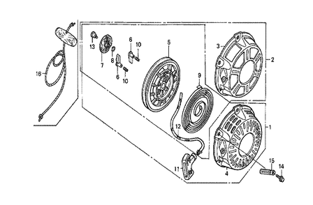 Fig-0 Diagram and Parts List for GX160K1 (QMC8)(86-9099999) Honda Engine