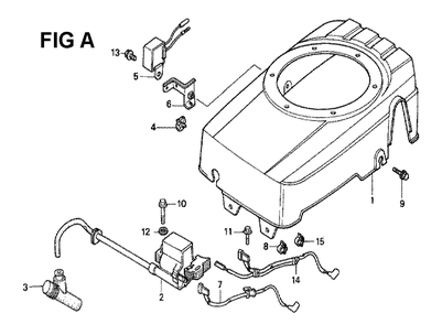 Fig-1 Diagram and Parts List for GXV160 Type S Honda Engine