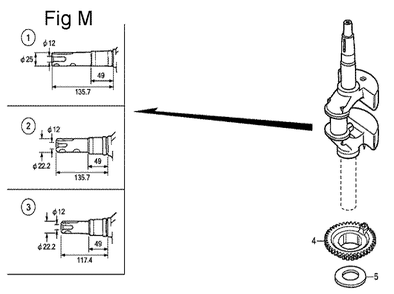 Fig-13 Diagram and Parts List for GSV190A Type A3TE Honda Engine