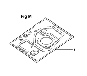 Fig-5 Diagram and Parts List for GXV140 Type A2 Honda Engine