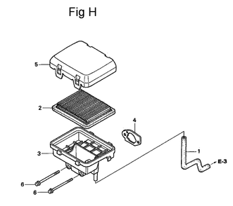 Fig-8 Diagram and Parts List for GC135 Type QHA Honda Engine