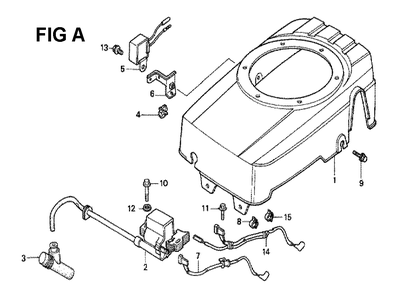 Fig-8 Diagram and Parts List for GXV160 Type N5C Honda Engine
