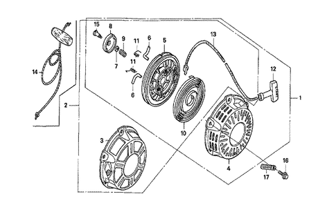 Fig-0 Diagram and Parts List for GX160K1 Type QNT Honda Engine