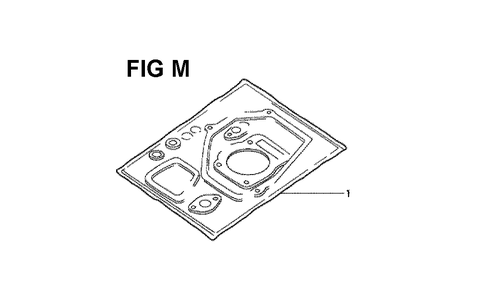 Fig-10 Diagram and Parts List for GXV160 Type SFL Honda Engine