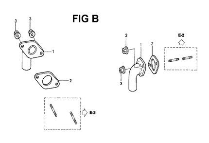 Fig-1 Diagram and Parts List for GXV530 Type DXA1 Honda Engine