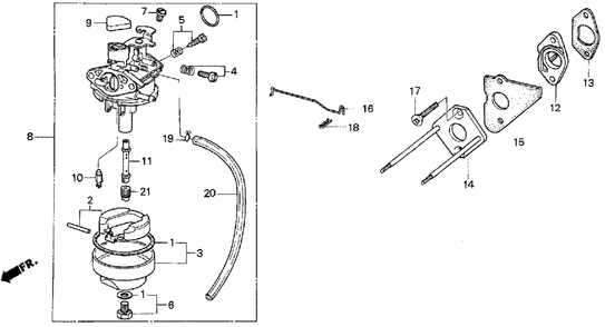Part Location Diagram of 16016-896-005 Honda Screw Set A