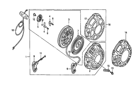 Fig-0 Diagram and Parts List for GX160K1 (VPR4)(20-8669999) Honda Engine