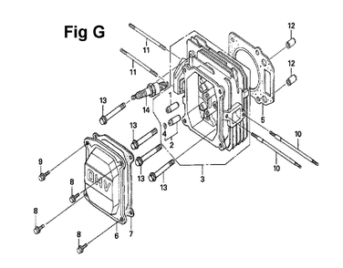 Fig-5 Diagram and Parts List for GXV160UH2 Type T1AH Honda Engine