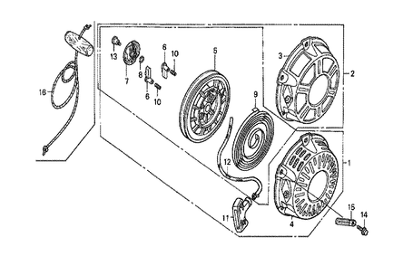Fig-0 Diagram and Parts List for GX160K1 (SXS4)(86-9099999) Honda Engine