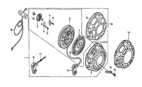 Fig-0 Diagram and Parts List for GX160K1 (VED3)(20-8669999) Honda Engine