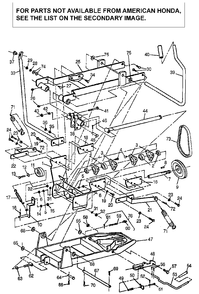 Part Location Diagram of 72998-0039 Honda Grommet, Plastic