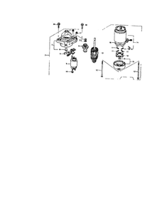Starter Diagram and Parts List for GCV-530-EXA2  Honda Engine