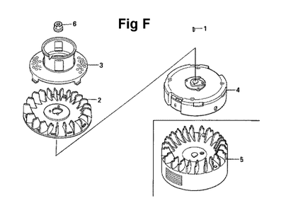 Fig-2 Diagram and Parts List for GXV160UH2 Type N5M Honda Engine
