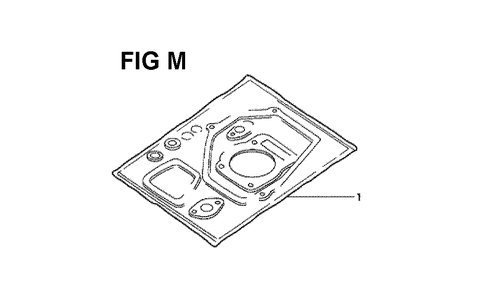 Fig-6 Diagram and Parts List for GXV160 Type SFCA Honda Engine