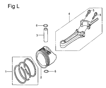 Fig-12 Diagram and Parts List for GCV160LE Type A7H1 Honda Engine